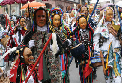 Fasnet in Oberschwaben